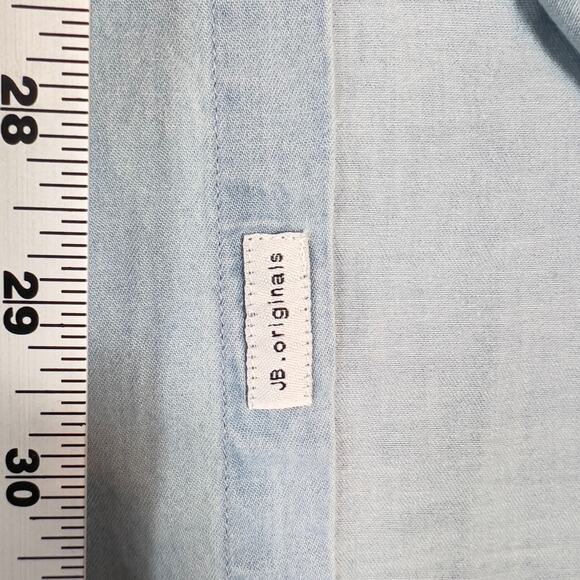 Johnny Bigg Grayson Denim Button Shirt Men 2XL New JB. Originals Weekend Comfort - Picture 7 of 11